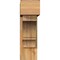 Ekena Millwork Balboa Block Rough Sawn Bracket w/ Offset Brace, Western Red Cedar, 8"W x 26"D x 26"H BKT0806X26X26BOA05RWR - alternate 3